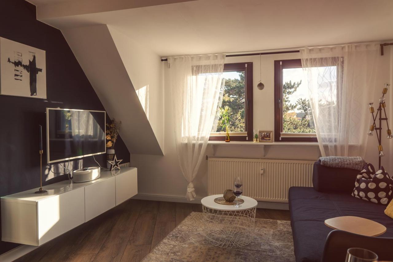 Goldrausch - Glanzvolle Ferienwohnung In Meissen Am Lutherplatz Exterior foto