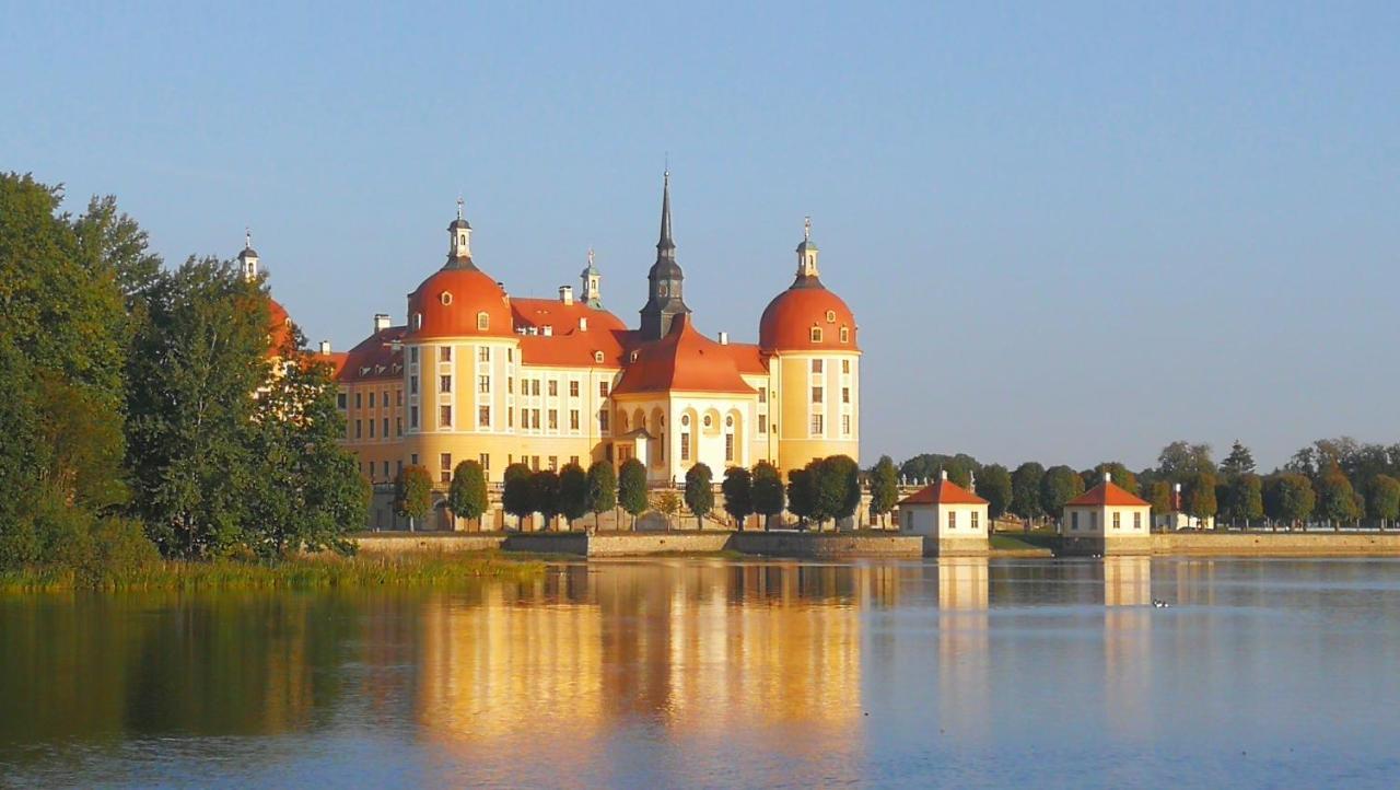 Goldrausch - Glanzvolle Ferienwohnung In Meissen Am Lutherplatz Exterior foto